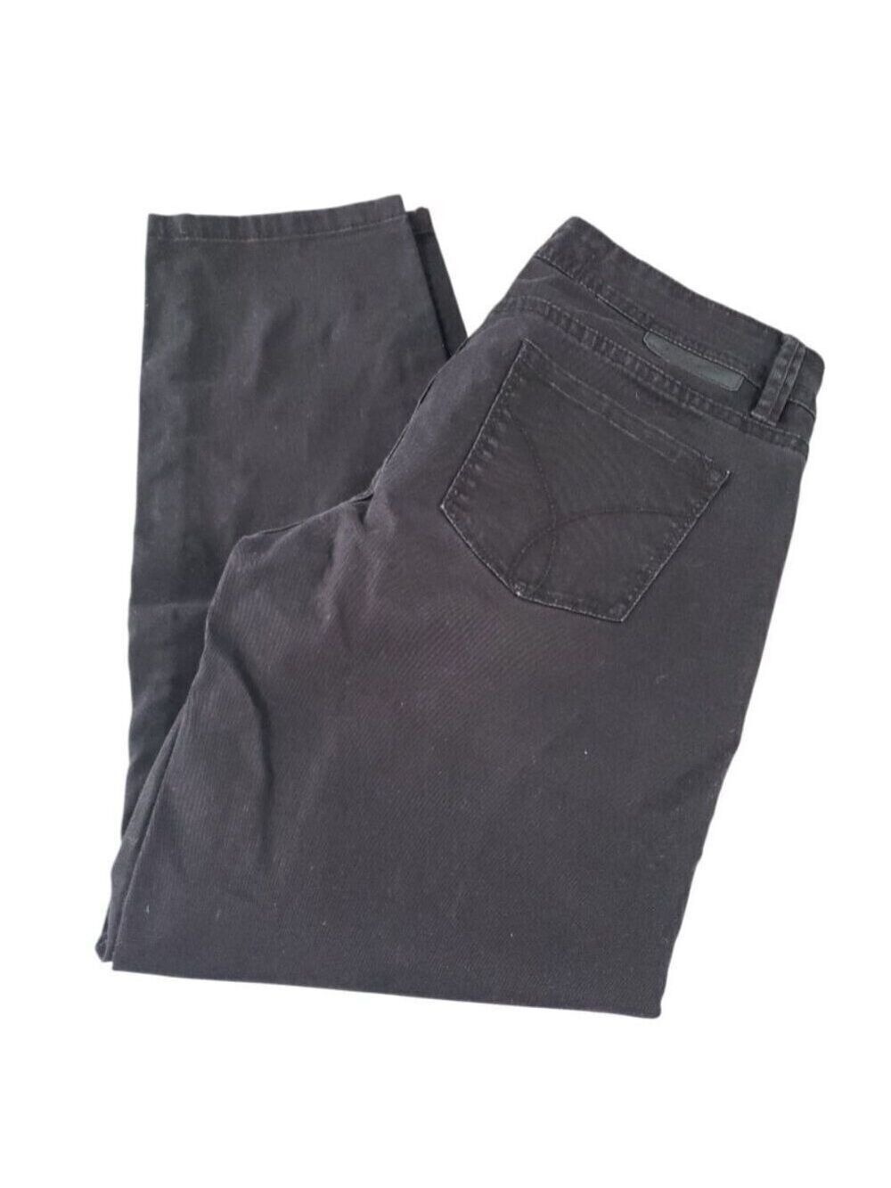 Calvin Klein Jeans Women's Black Skinny Crop Jeans 4